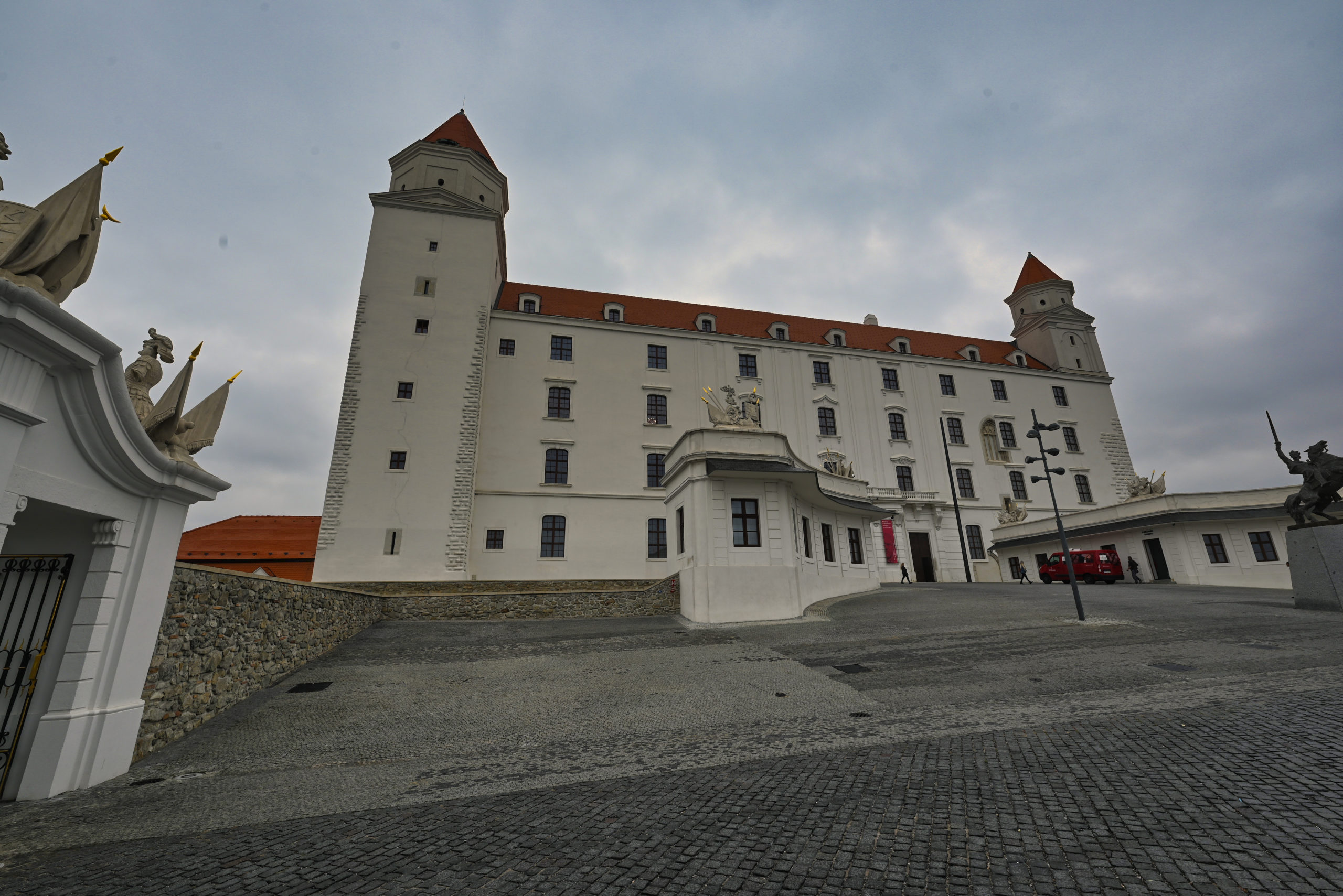 Bratislava Castle main entrance